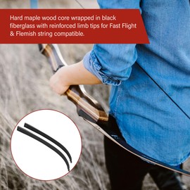 SWA TD Recurve Limbs - 64" on Standard Riser - 35lb