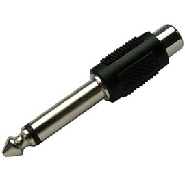 Schwaiger A-Audio-Adapter schwarz 6,3mm