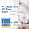 Large Lint Rollers for Carpet, Sticky Rollers for Floor DELOMO