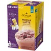 Gevalia Mocha Latte Espresso K-Cup Coffee Pods (6 Pods)