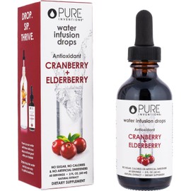 Pure Inventions - Antioxidant Fruit Extract Formulations Water Enhancers (60 Servings) - 2 Oz (Cranberry + Elderberry) by Pure Inventions