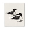 Loons Dishcloths. Set of 2.