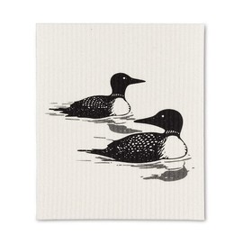 Loons Dishcloths. Set of 2.