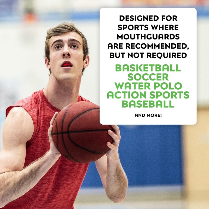 SISU Mouthguards Unisex's White GO Snow, One Size, S16-GO-SW-1