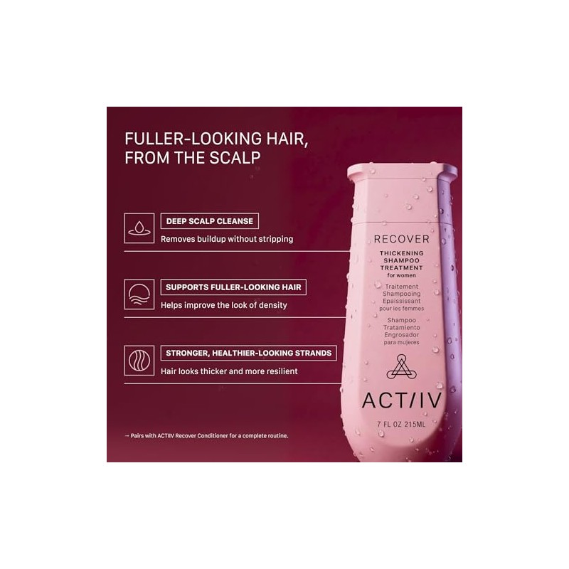 ACTIIV Recover Thickening Cleansing Treatment for Women 6 oz