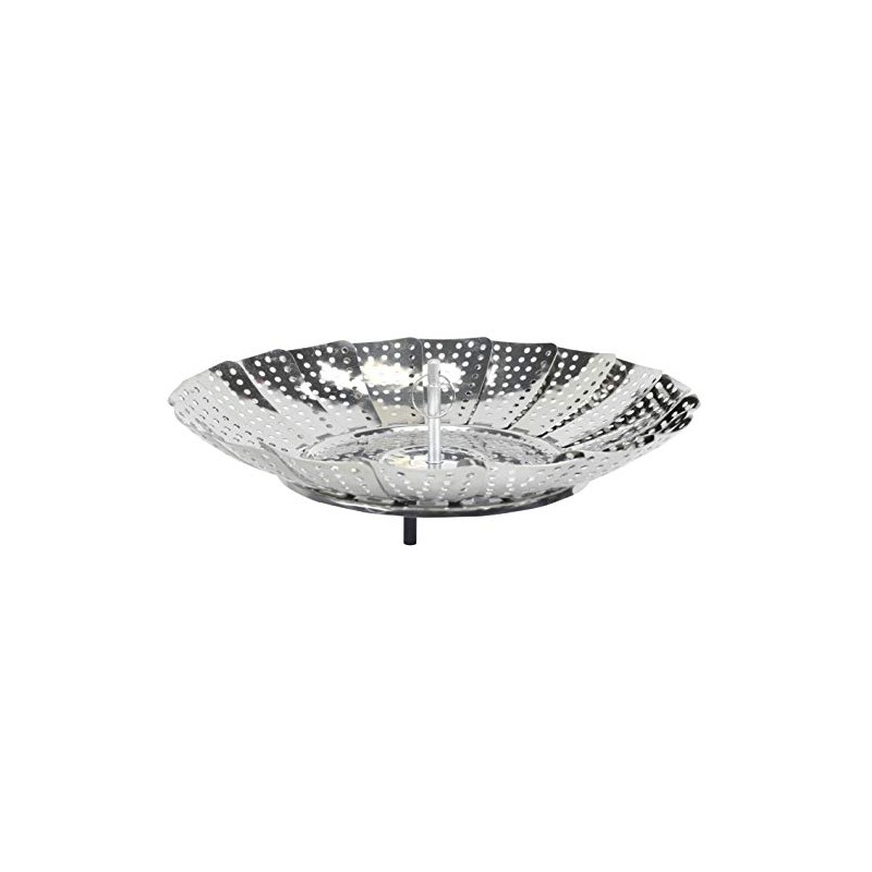 Chef Craft Classic Steamer Basket, 6 inch Diameter 9.5 inch
