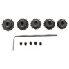 48DP 3.175mm RC Car Motor Gear 19T 20T 21T 22T