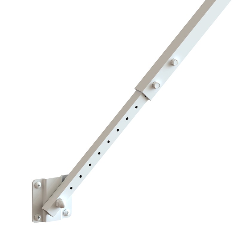 Nationwide Industries Adjustable Gate Brace For Vinyl and Wood -