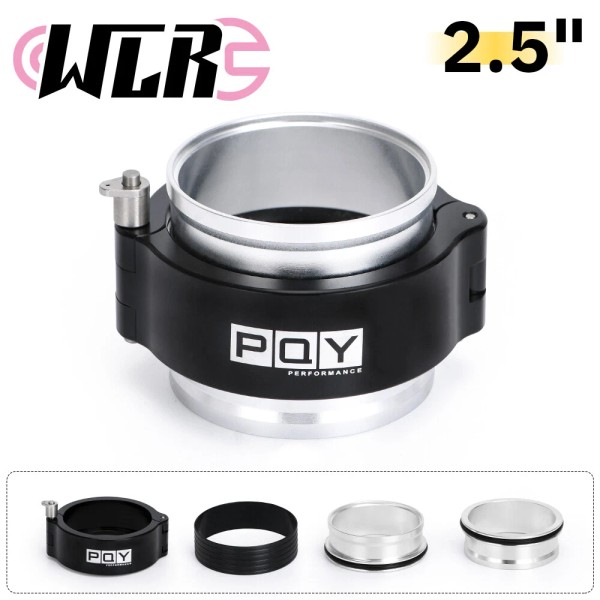 WLR 2.5Inch Aluminum Quick Release V Band Clamp with Flange