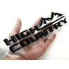 1Pc High Country Emblem Rear Tailgate Letter Logo Car Badge