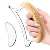 2 in 1 Stainless Steel Gua Sha Massage Tool Set