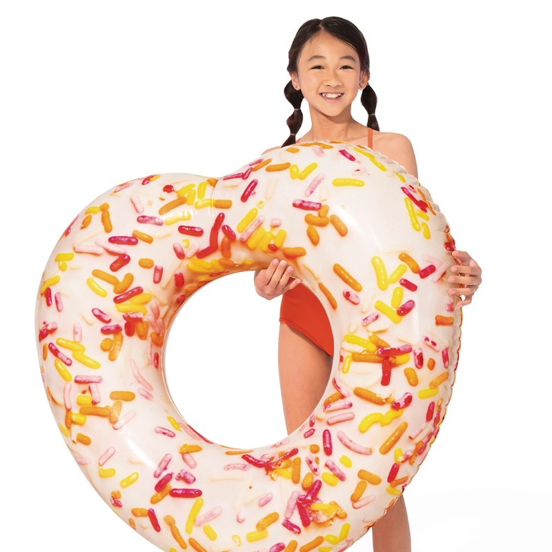 Intex 56253NP Donut-Herzröhre, aufgeblasene Größe: 94 cm x 89 cm