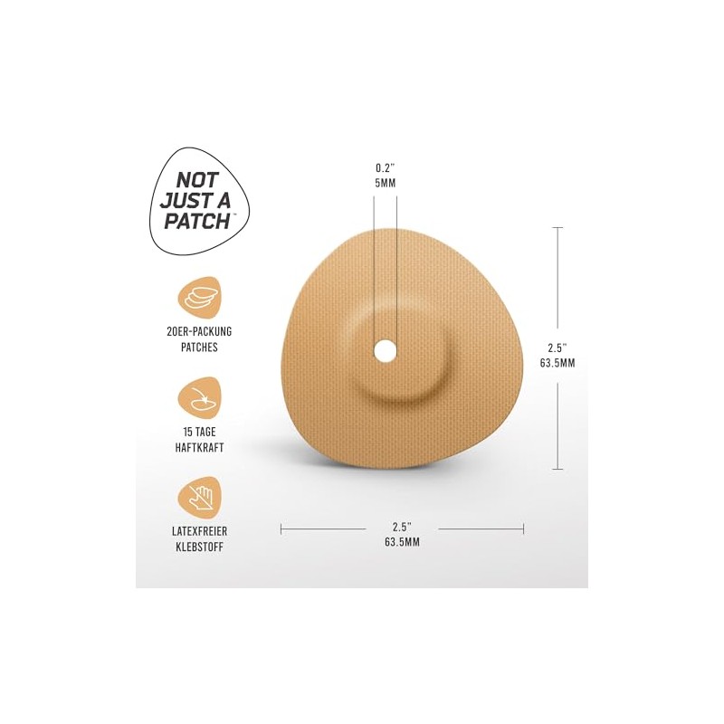 Not Just A Patch Freestyle Libre 3 Plus Sensor Plasters