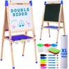 Blue Squid Art Easel for Kids Including 100+ Accessories -