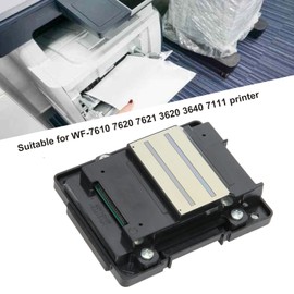 Printer Head, Printer Accessories, Printhead Stable Output Shock ABS Metal Printhead Replacement for WF‑7610 7620 7621 3620 3640 7111