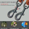 BTINESFUL Dog Tie Out, Check Cord Long Tether Rope Leash,