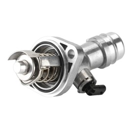 Engine Coolant Thermostat Housing Assembly - Compatible for Hyundai Elantra 2017-2020 for Hyundai Kona 2018-2021 for Hyundai Veloster 2019-2021 - Replace Part 255002E085