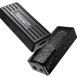 TRN TE Pro Compact Amplifier DAC Smartphone AMP [High Resolution Compatible] 32bit/768kHz DSD256 Chip CS43198 Earphone Amplifier Portable Headphone Amplifier Type-C Type C 3.5mm + 4.4mm Jack (TE Pro)