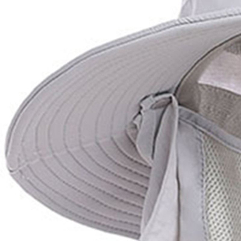 Sun Hat UV Protection Cap Wide Brim Nylon Breathable Quick
