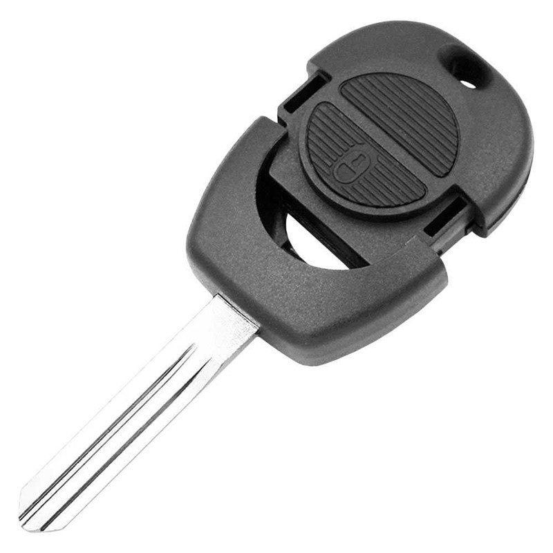 OcioDual 2 Button Key Shell Compatible with Nissan Micra Almera