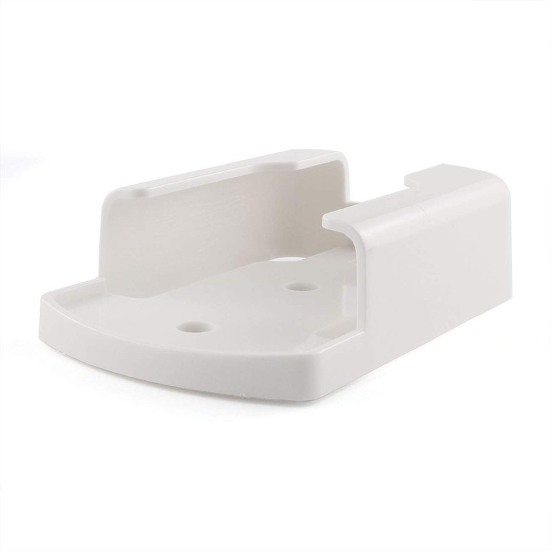 E-outstanding Remote Control Rack Holder White Wall-Mounted Organizer Self Adhesive