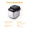 Briskind 19-in-1 Compact Bread Maker Machine, 1.5 lb / 1