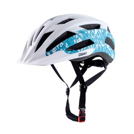 Adult Bike Helmet, Road Mountain Bicycle Helmet for Men Women, Lightweight and Adjustable with Detachable Visors, 2 Sizes (White)