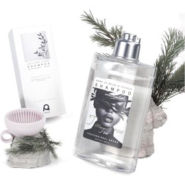 Limpiador De Brochas De Maquillaje Con Tapete De Silicona, Aceite De Árbol De Té, Champú Para Esponjas Y Borlas, Limpieza Profunda, Antibacteriano, Acondiciona Las Cerdas, Suave, Vegano Y