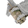 Tactical Cummerbund Radio Pouch Magazine Holder Carrier Front Hook &