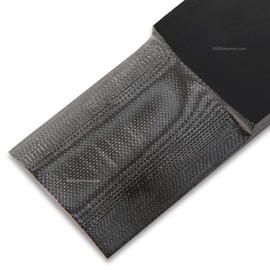 EZSMITH G10 Handle Making Sheet - (Black) - (3 x 12 x .187 Inches) - (USA Made) - for Knife & Tool Handles, Gun Grips, Inlays, Art Projects