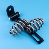 Amavoler Barrel Solo Seat Spring (Bronze) 3" + Seat Bracket