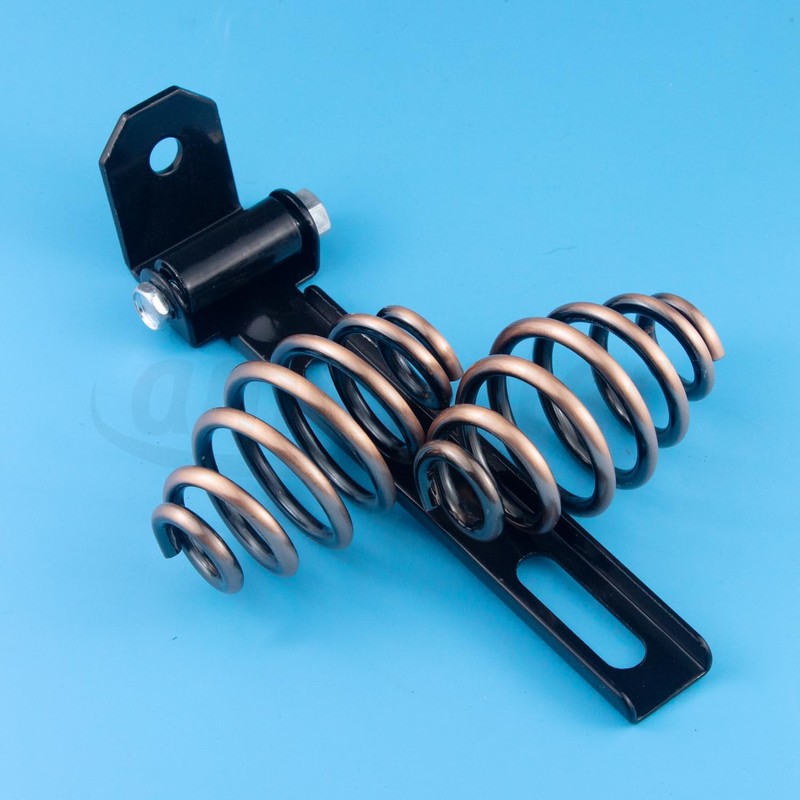 Amavoler Barrel Solo Seat Spring (Bronze) 3" + Seat Bracket