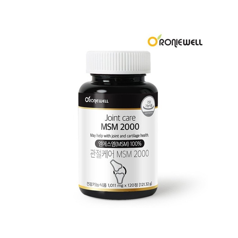 Roniewell MSM 2000 관절 joint care 조인트케어 jointcare 엠에스엠 120정