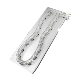 W11025156 W10608823 Dryer Heating Element Fit for Whirlpool Kenmore Maytag Cabrio Bravo, 3 Wire Dual Coil Dryer Heating Element Assembly, Replace 4461512 AP6037386 PS11770230 EAP11770230