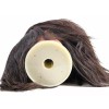 QNI-LMB Cabeza De Maniquí Cabello 100% Human Hair Barberia Cabezote