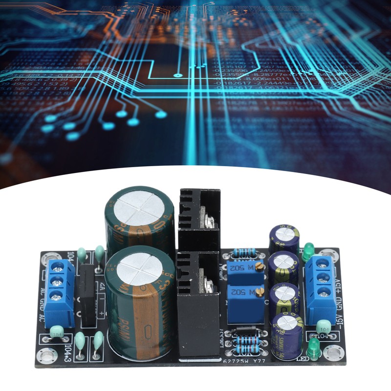 Power Supply Board Adjustable Voltage Regulator Module AC 10‑24V to