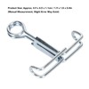 50Pcs Flat Jaw Pinchcocks Stainless Steel Strong Clamping Rustproof Latex