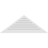 Ekena Millwork GVPTR66X1703SF Triangle Surface Mount PVC Gable Vent, Factory