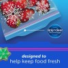 Ziploc Holiday Freezer Gallon Bags Secure Double Zipper Festive Designs