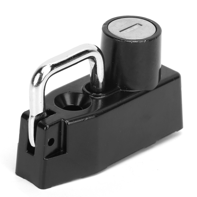 AntiTheft Helmet Lock Security Zinc Alloy with 2 Keys Universal