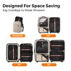 Aerogogo ReZip Vacuum Bags for Travel Luggage Reusable Compression Bags