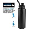 Botella Agua Fría Caliente 1.2 L Termo Acero Inoxidable
