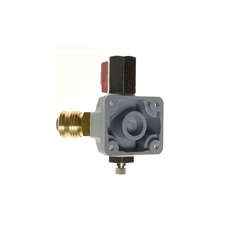 EVVA 15-2 Compressed Air Distributor Coupling 2-Way Ball Valve 1/2