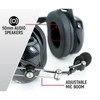 Aviation Headset Professional 5 Pin Connector K Head Noise Reduction