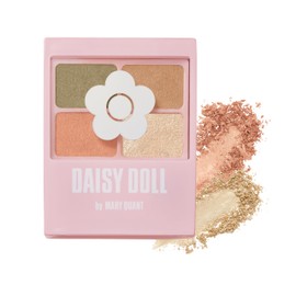 DAISY DOLL by MARY QUANT (デイジードールバイマリークヮント) Eye Color Palette BR-05 Macaroni Salad 5.1g Matte Sheer Finish Gradient High Brightness Lamé Eyeshadow