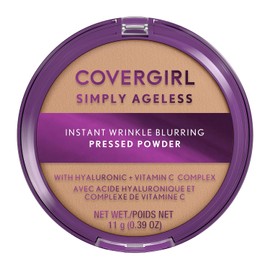 COVERGIRL - Polvo prensado con arrugas instantáneas sin edad, color beige - 225, 11 gramos