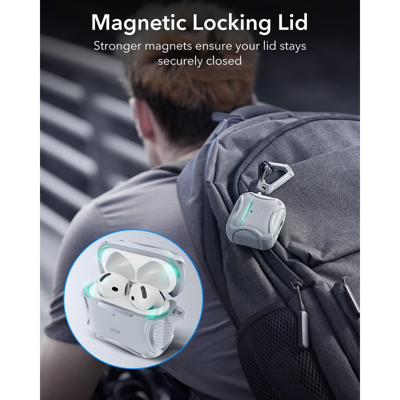 ESR for AirPods 4 Case (HaloLock), Compatible with AirPods 4th
