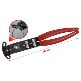 KS Tools 115.1185 Hose clamp pliers, 240mm