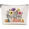 Grandma Wildflowers Gifts For Mother's Day Makup Bags - Grandma