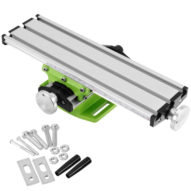 MUKLEI 12.2 Inches Milling Machine Worktable, Multifunction Mill Working Table,